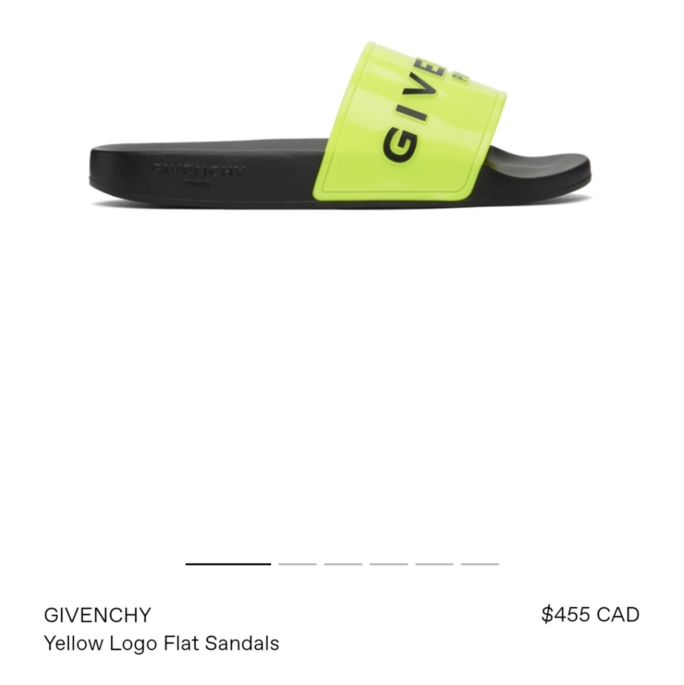 Givenchy women pool slides